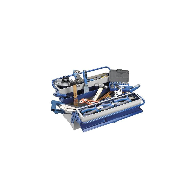 CAJA HERRAMIENTAS 5 BANDEJAS 80 PIEZAS