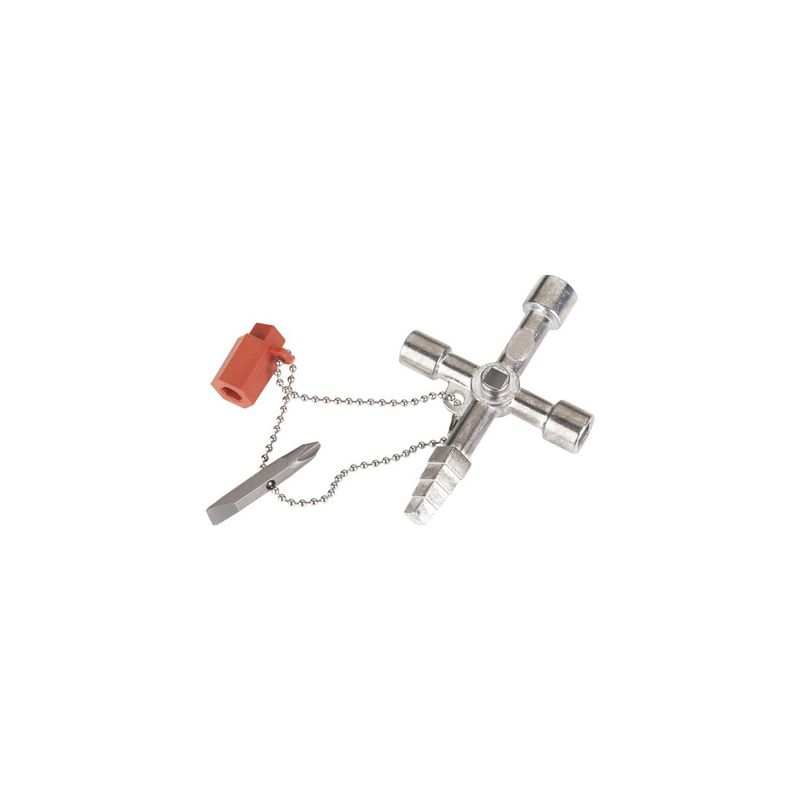 LLAVE CABINAS AGUA, GAS, ELECTRIC 70 MM