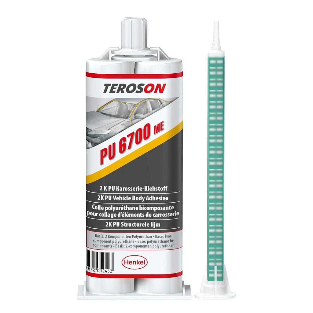 TEROSON PU 6700 EPIG ADHESIVO RÍGIDO PU Jeringa doble 50 g