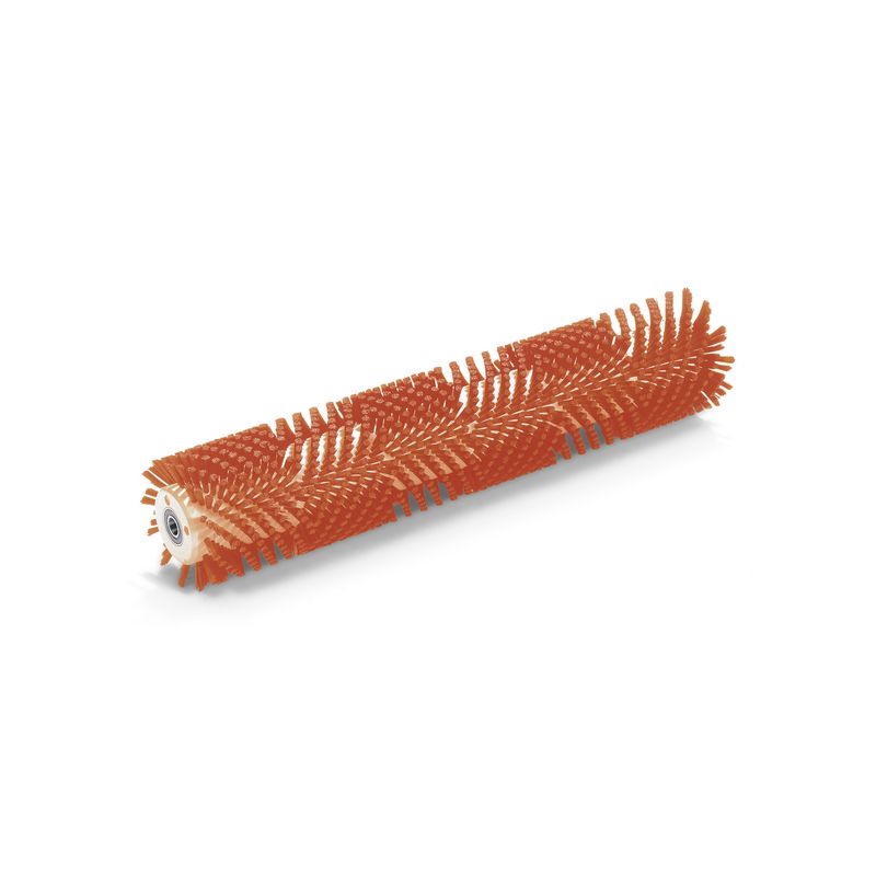 Cepillo cilíndrico, alto-profundo, naranja, 900 mm