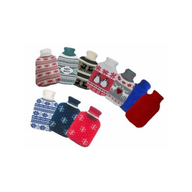 BOLSA AGUA CALIENTE CAUCHO FORRADA LANA