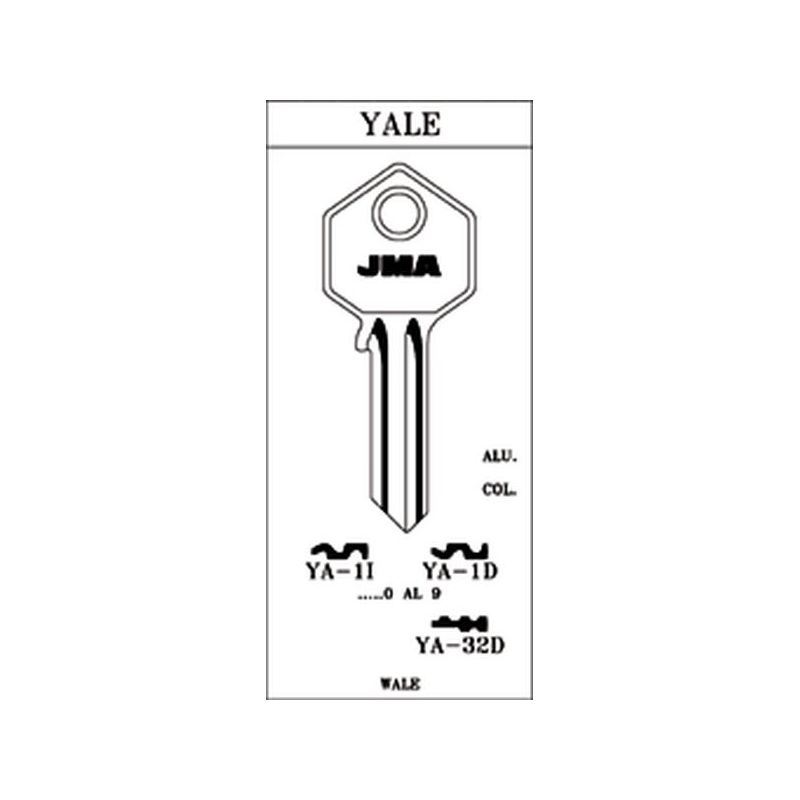 LLAVE EN BRUTO J.M.A. YA-1D   