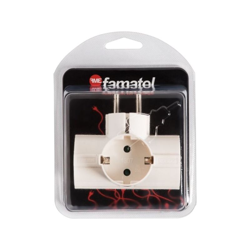 ADAPTADOR TT 16A-250V TRIPLE S