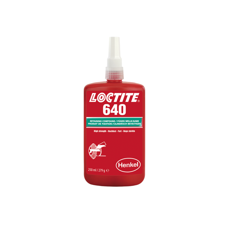 LOCTITE 640 BO 250ML EPIG RETENEDOR ALTA TEMPERATURA CURADO MUY LENTO