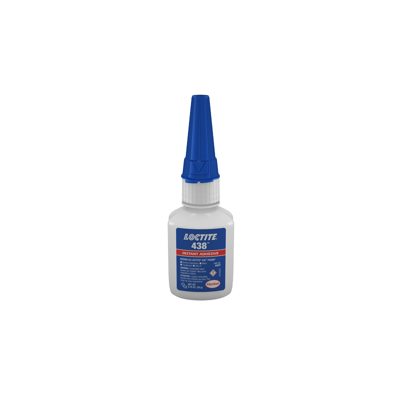 LOCTITE 438 BO 20G ES/PT ADHESIVO INSTANTÁNEO TENAZ NEGRO