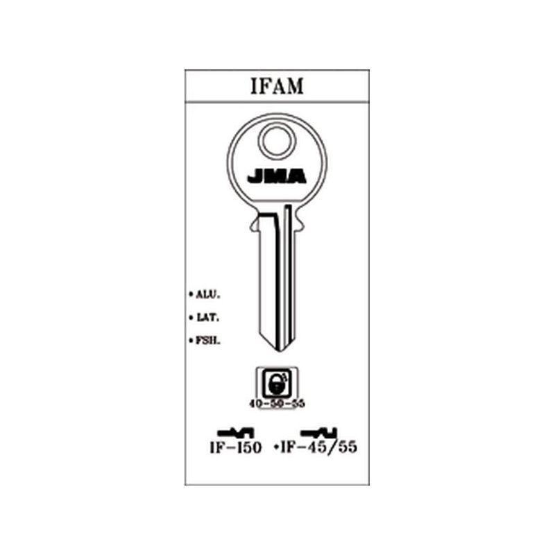 LLAVE EN BRUTO J.M.A. IF-45/55 (50 UDS)