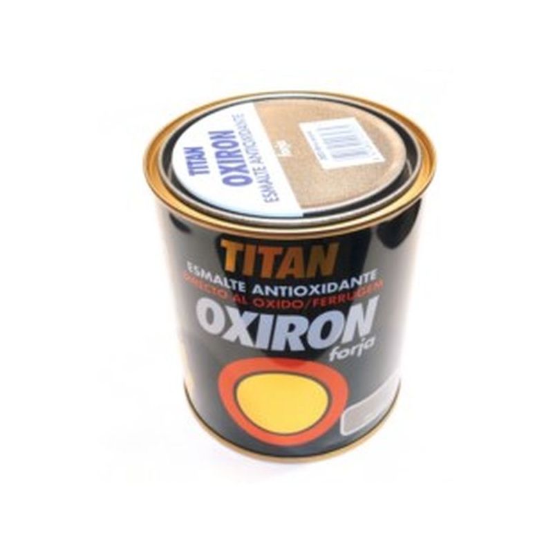ESMALTE ANTIOXI. FORJA 750 ML GR/AC EXT. OXIRON TITAN       
