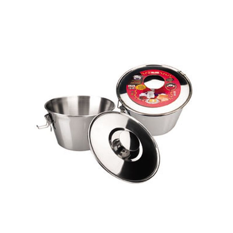 FLANERO RESPOST LISO 18CM C/TAPA INOX IBILI                 