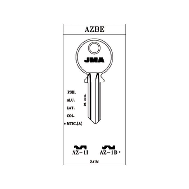 LLAVE EN BRUTO AZ-1D