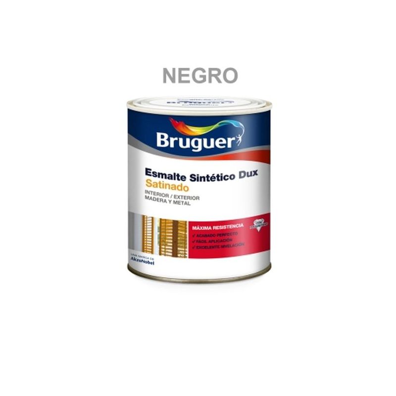 ESMALTE SINT SAT. 750 ML NE INT/EXT BRUGUER DUX             