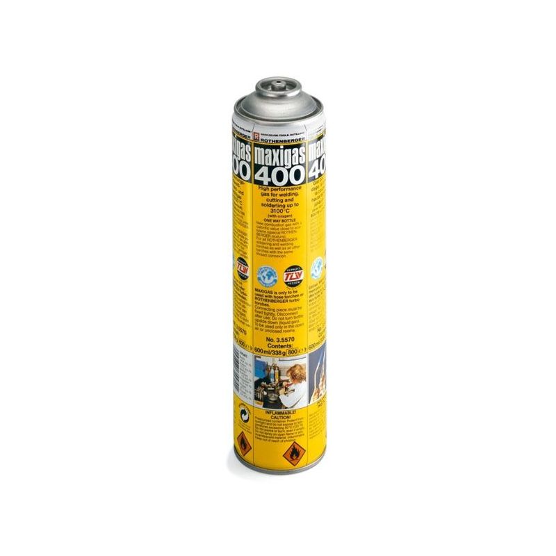 BOTELLA CARTUCHO GAS MAXIGAS-400
