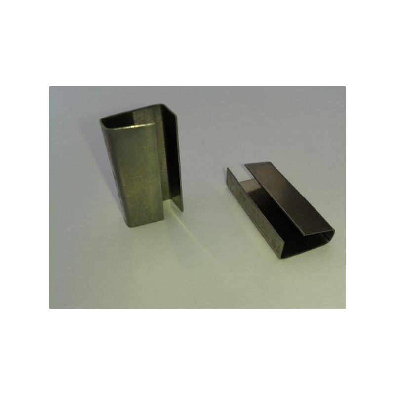 PRECINTO FIJ FLEJE 13MM ABIERTO MET TELLE 4.000 PZ          