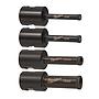 Juego de 4 brocas diamantadas 6, 8, 10, 14mm