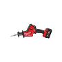 Sierra de sable de una mano M18 FUEL™ HACKZALL™, carrera 22mm, 0-3000cpm, FIXTEC™. Se suministra con 2 baterías M18B5 y cargador rápido M12-18FC, en HD-box