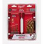 Estuche 10 de brocas HSS-G Tin Ø 3 / 3.5 / 4 / 4.5 / 5 / 6 / 7 / 8 / 9 / 10 mm.