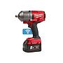M18ONEFHIWF12-502X Llave de impacto de alto par M18 FUEL™ ONE-KEY™, recepción 1/2" con anillo de fricción, 4 modos, máximo par de apriete 1356Nm, máximo par de desapriete 1898Nm. Se suministra con 2 baterías M18B5 y cargador rápido M12-18FC, en HD-box
