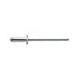 Remache ciego Al estandar pulsador hongo4,8x20 mm Gesipa