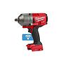 M18ONEFHIWP12-0X Llave de impacto de alto par M18 FUEL™ ONE-KEY™, recepción 1/2" con pin de retención, 4 modos, máximo par de apriete 1071Nm, máximo par de desapriete 1491Nm. Se suministra en versión cero, sin baterías ni cargador, en HD-box
