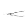 Tijeras  chapa fina      180mm recto,niqu.Erdi