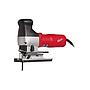 FSPE110QX Sierra de calar de puño abierto de 710W, capacidad máxima en madera 120mm, carrera 26mm, 500-3000cpm. Se suministra en kitbox